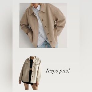Vintage Beige 100% Cashmere Jacket